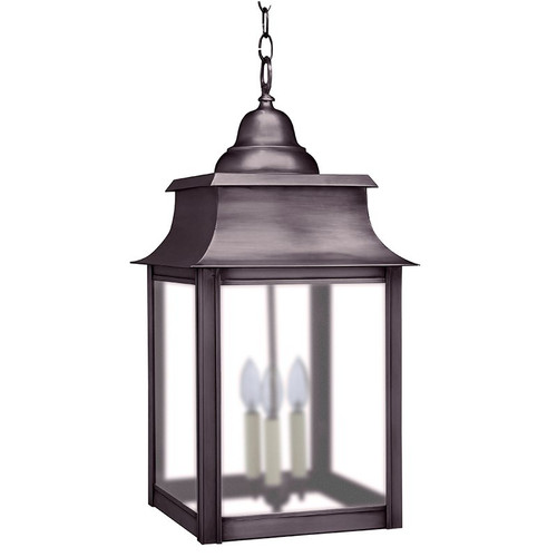 Northeast Lantern - 5652-DB-LT3-FST - Three Light Hanging Lantern - Concord - Dark Brass