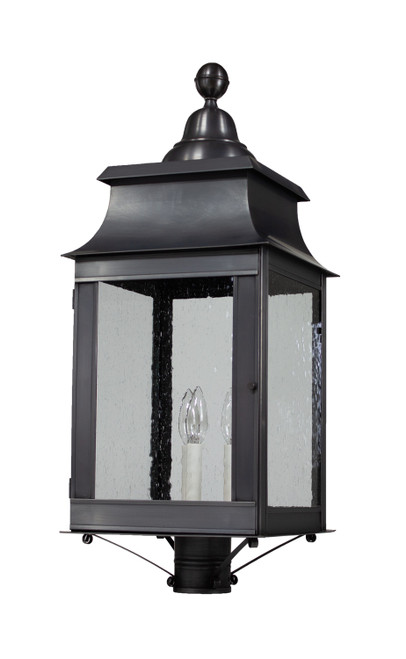 Northeast Lantern - 5653-DB-LT3-CSG - Three Light Post Mount - Concord - Dark Brass