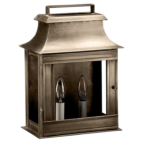 Northeast Lantern - 5711-DAB-LT2-CLR - Two Light Wall Mount - Concord - Dark Antique Brass