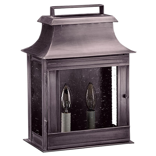 Northeast Lantern - 5711-DB-LT2-CSG - Two Light Wall Mount - Concord - Dark Brass
