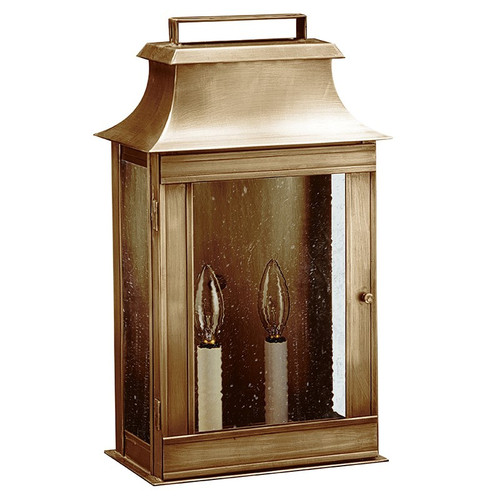 Northeast Lantern - 5721-AB-LT2-SMG - Two Light Wall Mount - Concord - Antique Brass