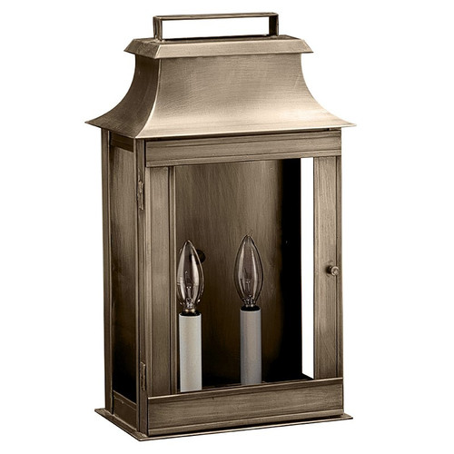 Northeast Lantern - 5721-DAB-LT2-CLR - Two Light Wall Mount - Concord - Dark Antique Brass
