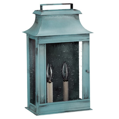 Northeast Lantern - 5721-VG-LT2-CSG - Two Light Wall Mount - Concord - Verdi Gris