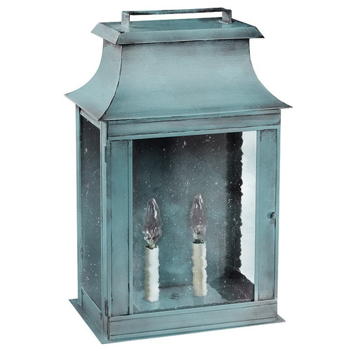 Northeast Lantern - 5751-VG-LT2-SMG - Two Light Wall Mount - Concord - Verdi Gris