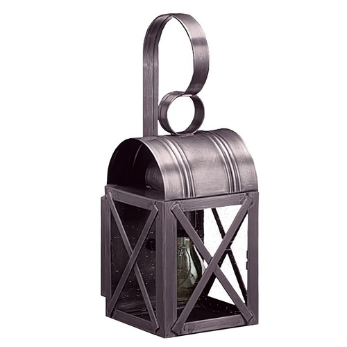 Northeast Lantern - 6011-DB-MED-CSG - One Light Wall Mount - Adams - Dark Brass