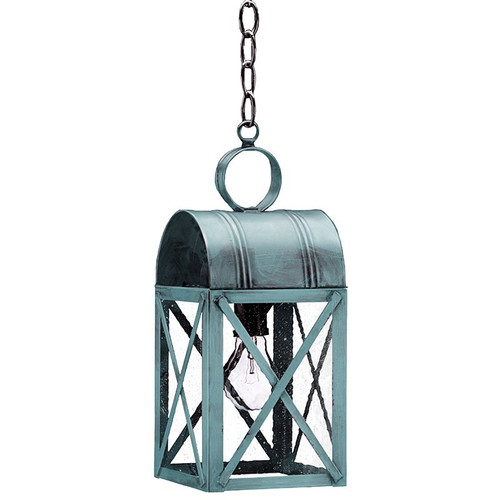 Northeast Lantern - 6032-VG-MED-SMG - One Light Hanging Lantern - Adams - Verdi Gris