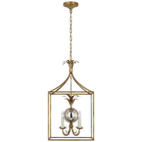Visual Comfort Signature - CHC 5187GI - LED Lantern - Gramercy - Gilded Iron