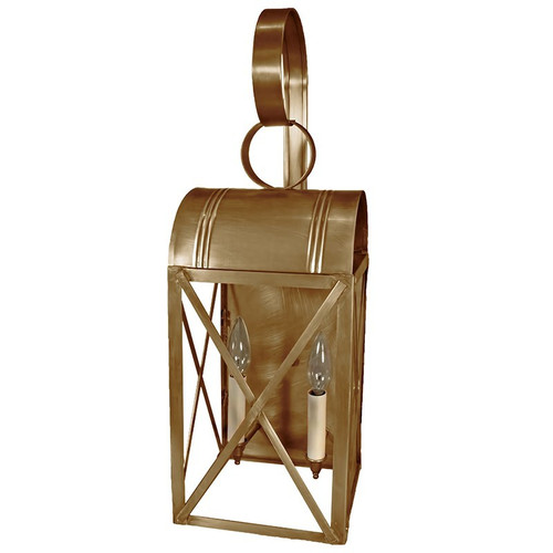 Northeast Lantern - 6051-AB-LT2-CLR - Two Light Wall Mount - Adams - Antique Brass