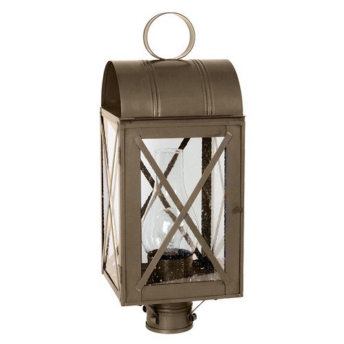 Northeast Lantern - 6053-DAB-CIM-SMG - One Light Post Mount - Adams - Dark Antique Brass