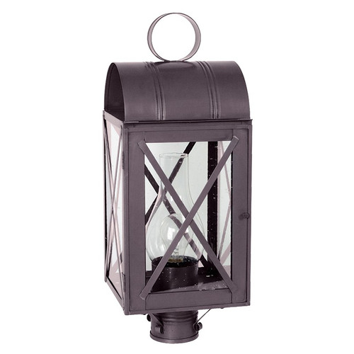 Northeast Lantern - 6053-DB-CIM-CSG - One Light Post Mount - Adams - Dark Brass