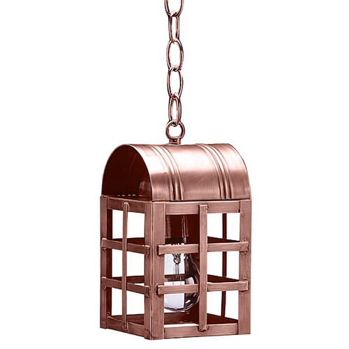 Northeast Lantern - 6112-AC-MED-CLR - One Light Hanging Lantern - Adams - Antique Copper