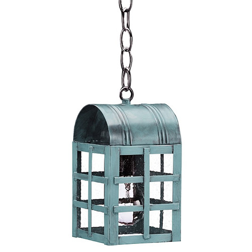Northeast Lantern - 6112-VG-MED-SMG - One Light Hanging Lantern - Adams - Verdi Gris