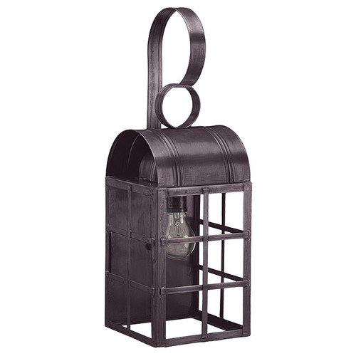 Northeast Lantern - 6141-DB-MED-CLR - One Light Wall Mount - Adams - Dark Brass
