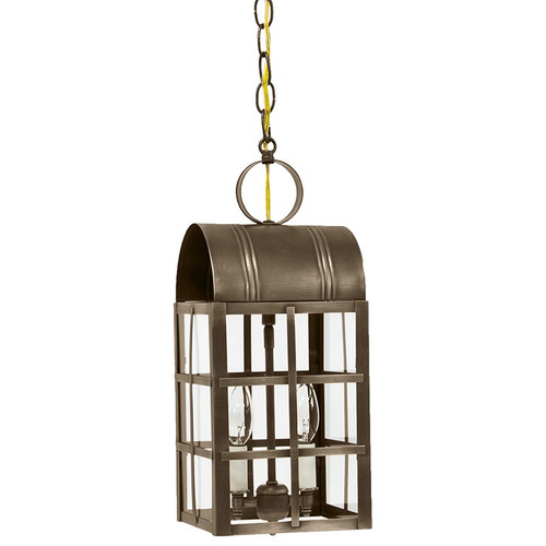 Northeast Lantern - 6142-DAB-LT2-CLR - Two Light Hanging Lantern - Adams - Dark Antique Brass