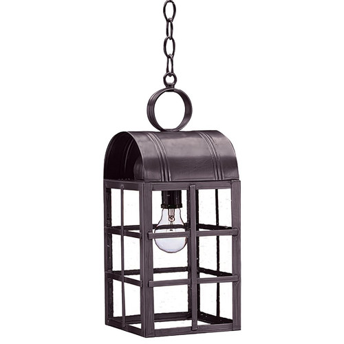 Northeast Lantern - 6142-DB-MED-CSG - One Light Hanging Lantern - Adams - Dark Brass