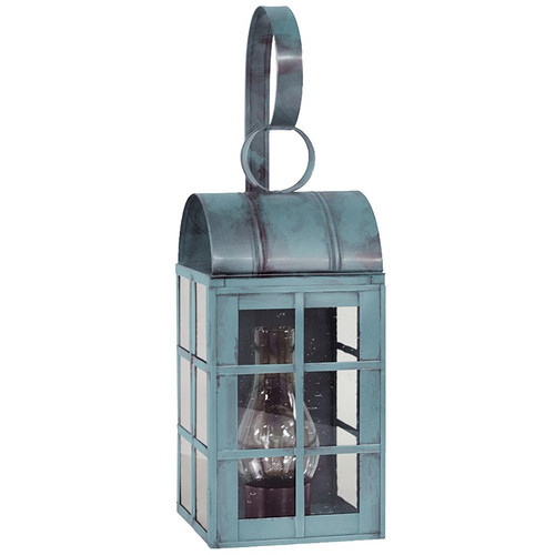 Northeast Lantern - 6151-VG-CIM-CSG - One Light Wall Mount - Adams - Verdi Gris