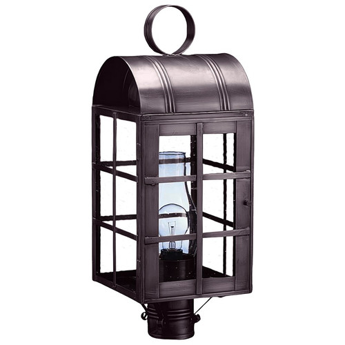 Northeast Lantern - 6153-DB-CIM-CSG - One Light Post Mount - Adams - Dark Brass