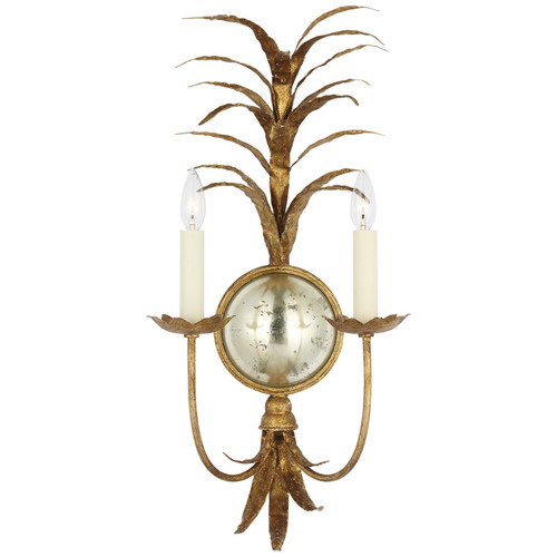 Visual Comfort Signature - CHD 2177GI - LED Wall Sconce - Gramercy - Gilded Iron
