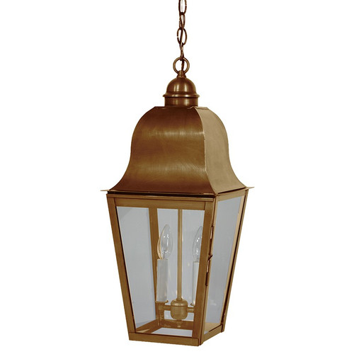 Northeast Lantern - 6412-AB-LT2-CLR - Two Light Hanging Lantern - Imperial - Antique Brass