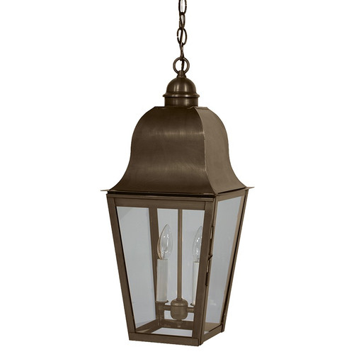 Northeast Lantern - 6412-DAB-LT2-CLR - Two Light Hanging Lantern - Imperial - Dark Antique Brass