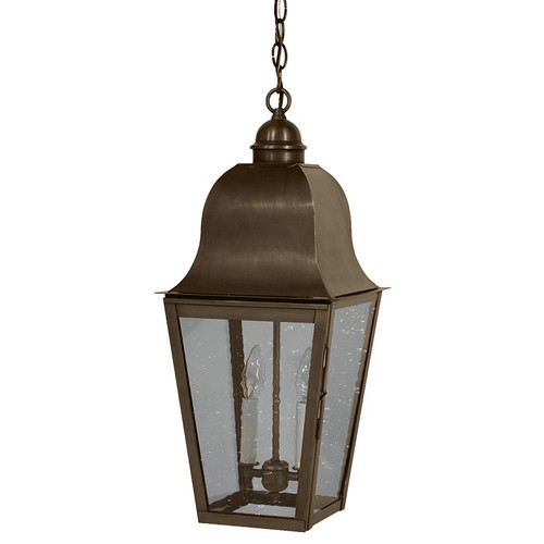 Northeast Lantern - 6412-DAB-LT2-CSG - Two Light Hanging Lantern - Imperial - Dark Antique Brass