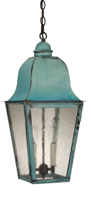 Northeast Lantern - 6412-VG-LT2-SMG - Two Light Hanging Lantern - Imperial - Verdi Gris