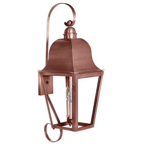 Northeast Lantern - 6418-AC-LT2-CLR - Two Light Wall Mount - Imperial - Antique Copper
