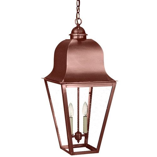 Northeast Lantern - 6422-AC-LT2-CSG - Two Light Hanging Lantern - Imperial - Antique Copper