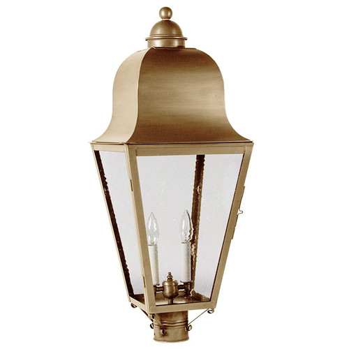 Northeast Lantern - 6423-AB-LT2-SMG - Two Light Post Mount - Imperial - Antique Brass