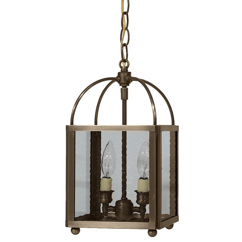 Northeast Lantern - 6812-DAB-LT2-CSG - Two Light Hanging Lantern - Foyer - Dark Antique Brass
