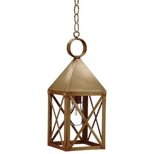 Northeast Lantern - 7032-AB-MED-SMG - One Light Hanging Lantern - York - Antique Brass