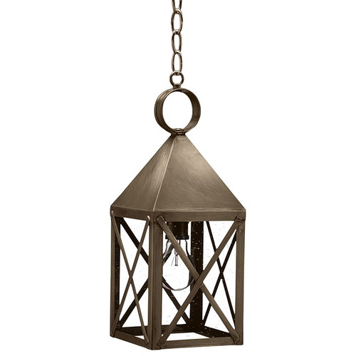 Northeast Lantern - 7032-DAB-MED-CSG - One Light Hanging Lantern - York - Dark Antique Brass