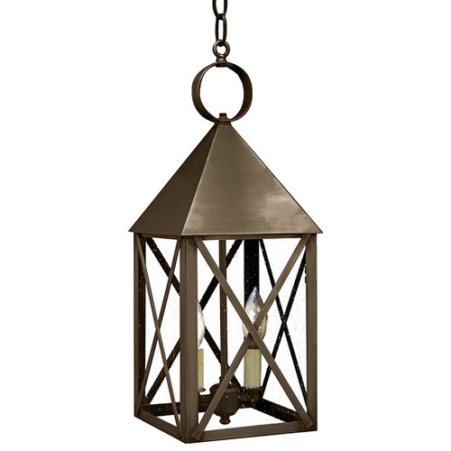 Northeast Lantern - 7042-DAB-LT2-SMG - Two Light Hanging Lantern - York - Dark Antique Brass
