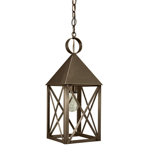 Northeast Lantern - 7042-DAB-MED-CLR - One Light Hanging Lantern - York - Dark Antique Brass