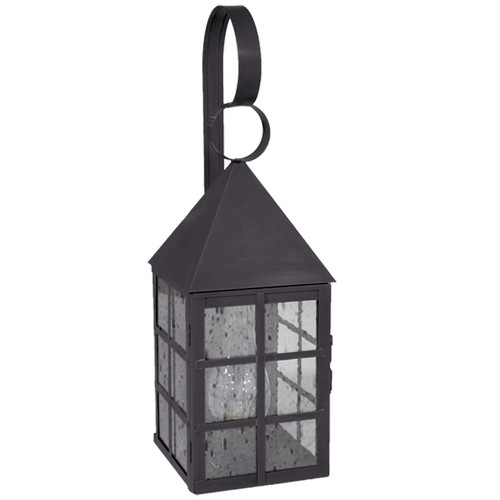 Northeast Lantern - 7141-DB-CIM-CSG - One Light Wall Mount - York - Dark Brass