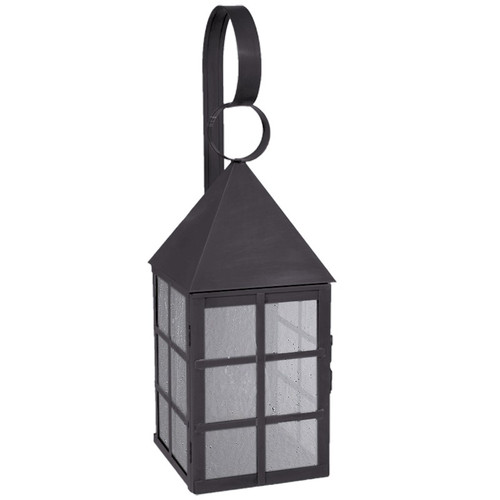 Northeast Lantern - 7141-DB-CIM-SMG - One Light Wall Mount - York - Dark Brass