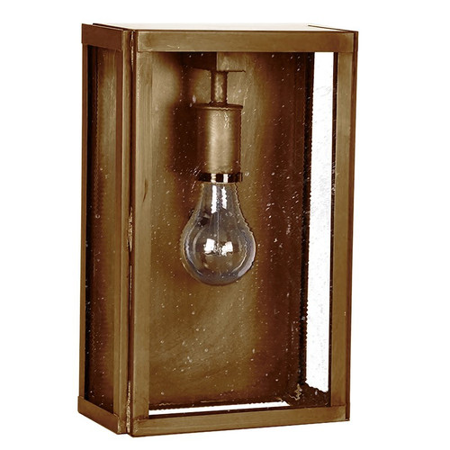 Northeast Lantern - 7511-AB-MED-SMG - One Light Wall Mount - Midtown - Antique Brass
