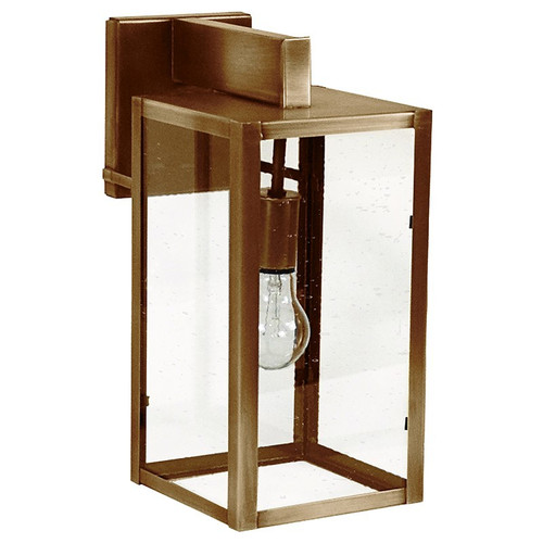 Northeast Lantern - 7517-AB-MED-CSG - One Light Wall Mount - Midtown - Antique Brass