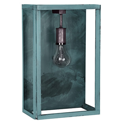 Northeast Lantern - 7521-VG-MED-CLR - One Light Wall Mount - Midtown - Verdi Gris