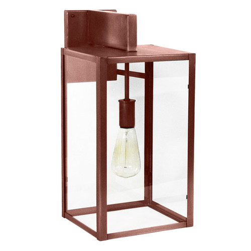Northeast Lantern - 7527-AC-MED-CLR - One Light Wall Mount - Midtown - Antique Copper
