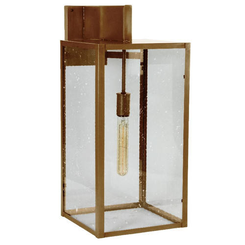 Northeast Lantern - 7537-AB-MED-SMG - One Light Wall Mount - Midtown - Antique Brass