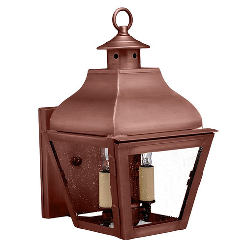 Northeast Lantern - 7611-AC-LT2-SMG - Two Light Wall Mount - Stanfield - Antique Copper