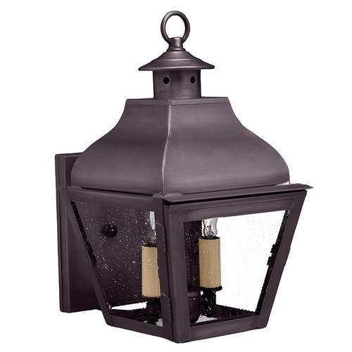 Northeast Lantern - 7611-DB-LT2-SMG - Two Light Wall Mount - Stanfield - Dark Brass