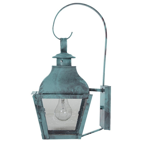 Northeast Lantern - 7617-VG-MED-CSG - One Light Wall Mount - Stanfield - Verdi Gris