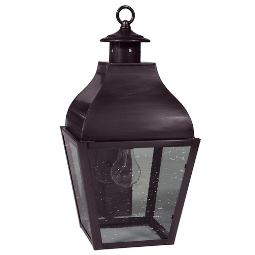 Northeast Lantern - 7631-DB-MED-CSG - One Light Wall Mount - Stanfield - Dark Brass