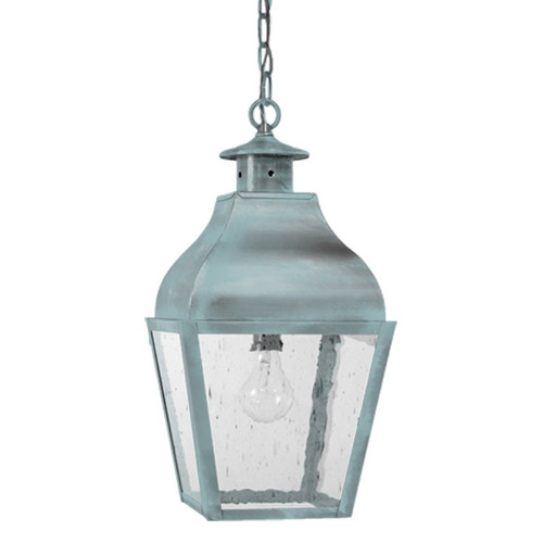 Northeast Lantern - 7632-VG-MED-CSG - One Light Hanging Lantern - Stanfield - Verdi Gris