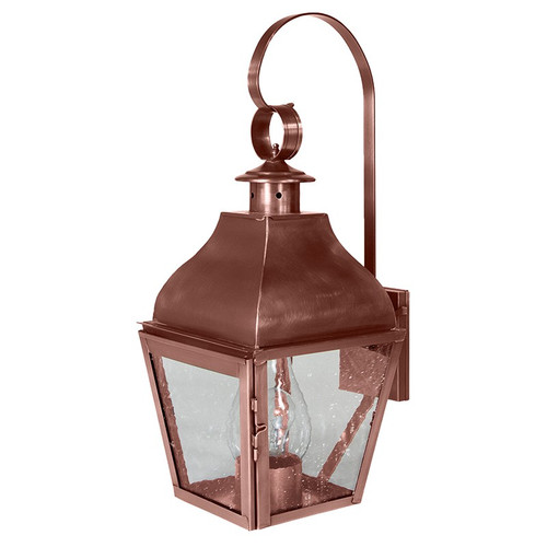 Northeast Lantern - 7637-AC-CIM-SMG - One Light Wall Mount - Stanfield - Antique Copper