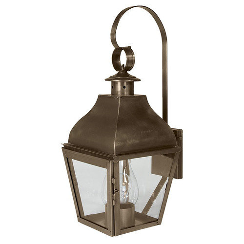 Northeast Lantern - 7637-DAB-CIM-CLR - One Light Wall Mount - Stanfield - Dark Antique Brass