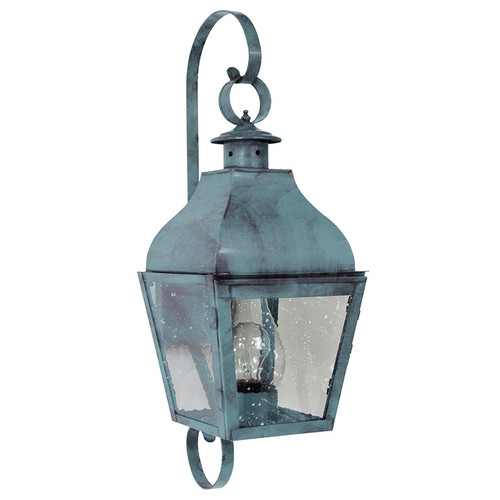 Northeast Lantern - 7638-VG-CIM-SMG - One Light Wall Mount - Stanfield - Verdi Gris