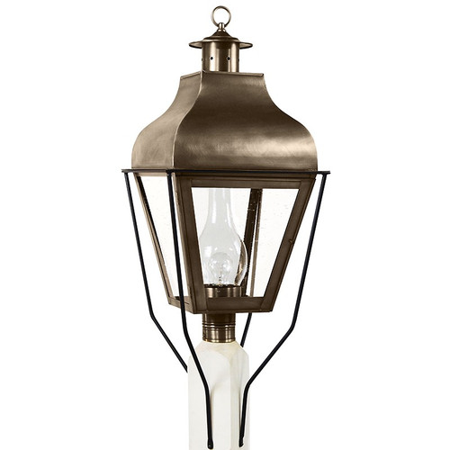Northeast Lantern - 7653-DAB-CIM-CSG - One Light Post Mount - Stanfield - Dark Antique Brass